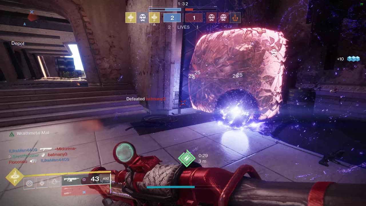 Destiny 2: Archives- 1 shot 2 head and 2 heavies down