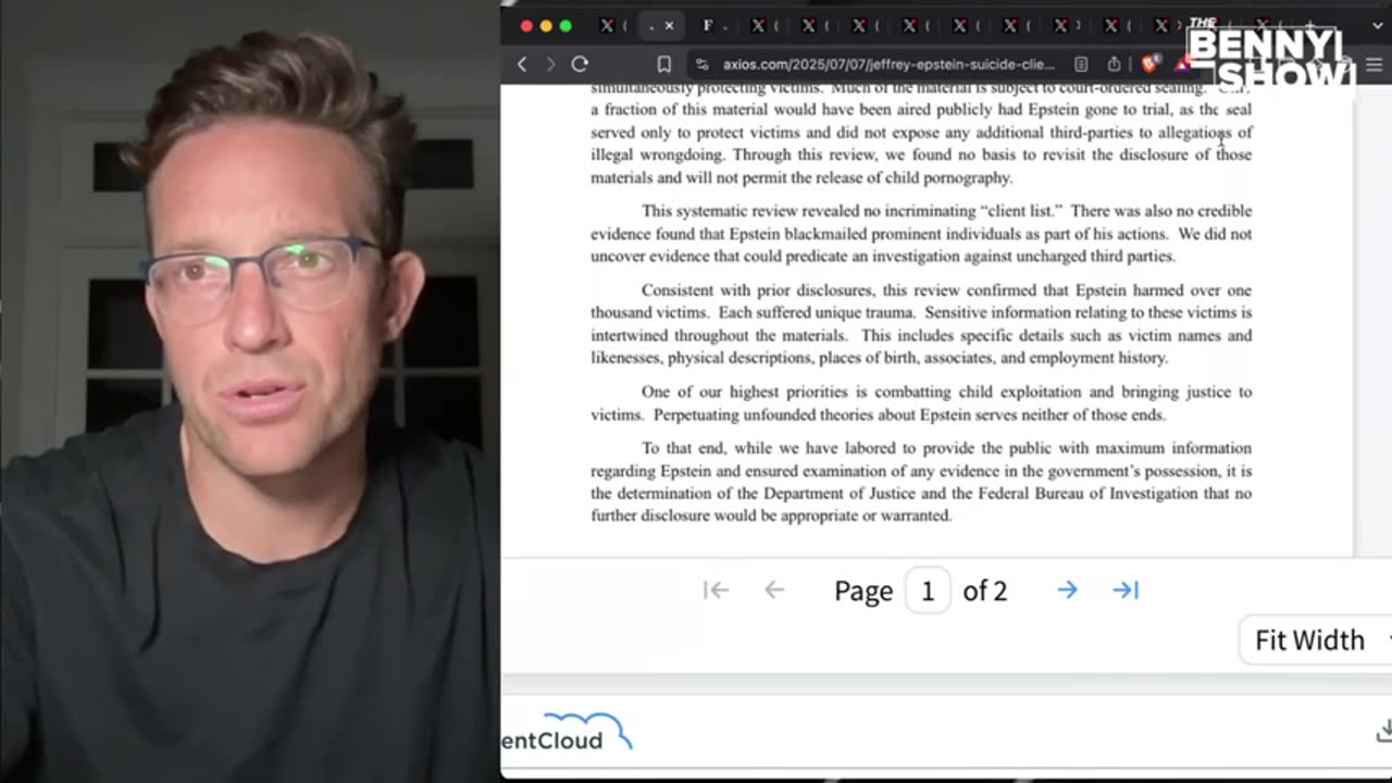 🚨BREAKING Feds Officially Release Jeffery Epstein Tapes, Docs and Memo Internet BREAKS, Rages