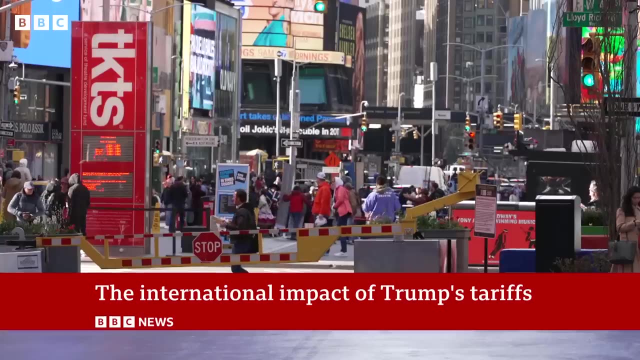Anti-Trump protests take place across US as tariffs come into force,Global Insight News