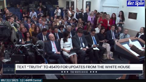 Press Secretary Karoline Leavitt Briefs Members of the Media ~ September 22, 2025
