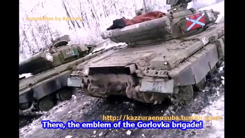 [eng subs] Aftermath of assault on Uglegorsk 29 01 15