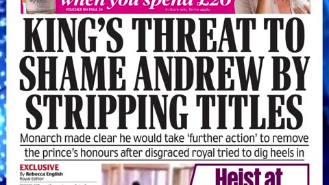 🔥Headlines Monday 20th October 2025 Newspaper Headlines 🎉📰#britishpress #breakingnews.