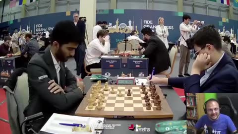 Round 2 of the FIDE Grand Swiss has started - and Gukesh plays