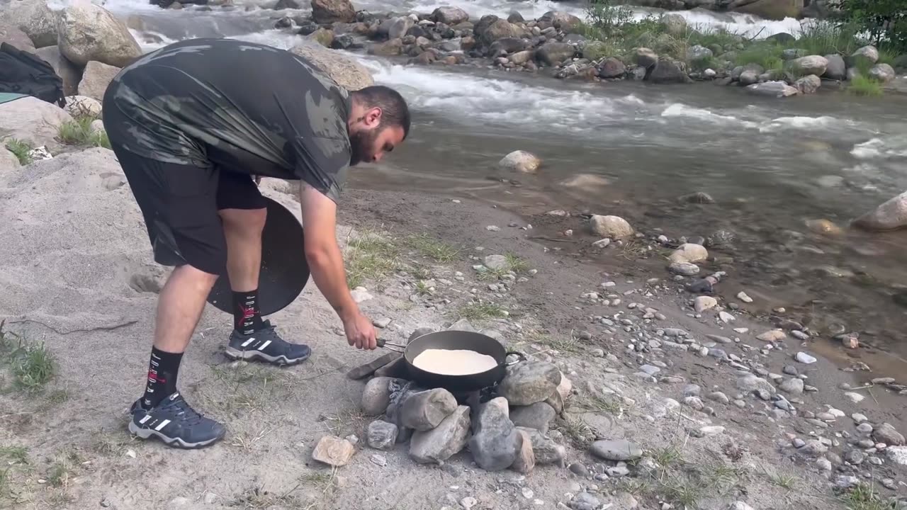 PEACE By The RIVER The SILENCE Of NATURE NO Talking, No Tent, No Shelter ASMR