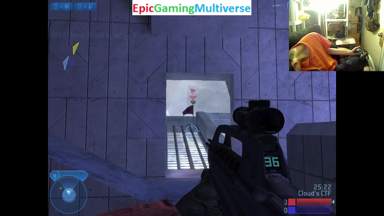 Halo 2 Online Multiplayer Match #28 With Live Commentary Part #1