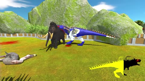 TERRESTRIAL AND MARINE DINOSAURS IN BIOSYN SANCTUARY