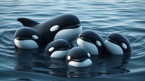 The Mighty Orca: Ocean’s Black-and-White Enigma with a Splash of Humor