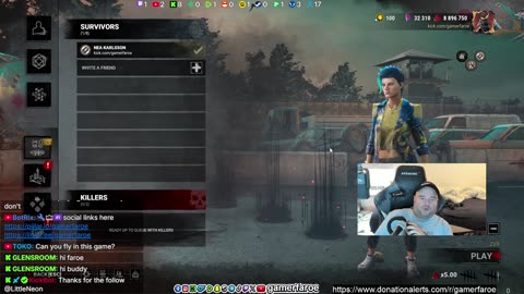 playing dead by daylight already in red grade 1 survivior