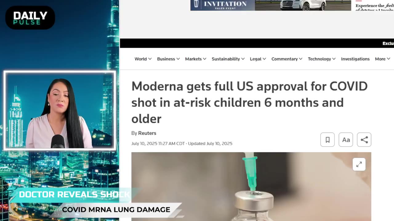 A doctor’s chilling testimony just exposed how COVID vaccines can age lungs by up to ten years