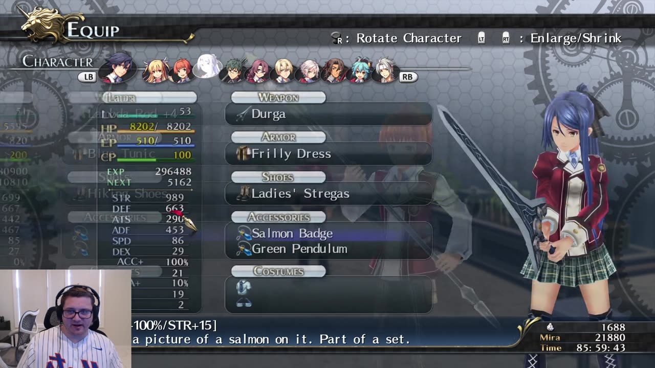Biggles Plays: Trails Of Cold Steel 1 Blind Playthrough Part 25