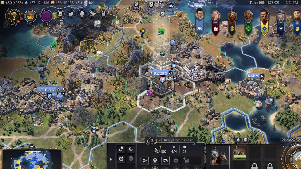 Marathon, Immortal, Machiavelli of Normandy - Civilization 7!