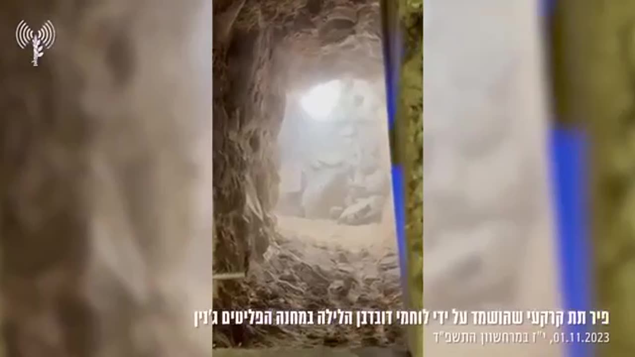 Tunnel usato per traffico bambini