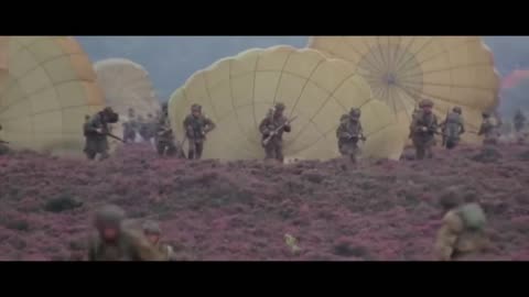 Parachute Sequence from 'A Bridge Too Far' (1977)