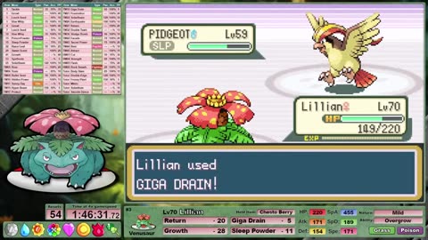 Bulbasaur Line Solo Challenge - Pokémon FireRed