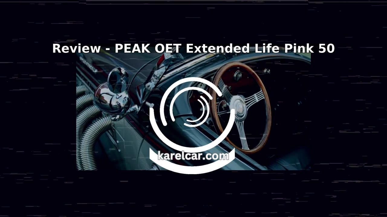 PEAK OET Extended Life Pink 50/50 Prediluted Antifreeze/Coolant for European Ve