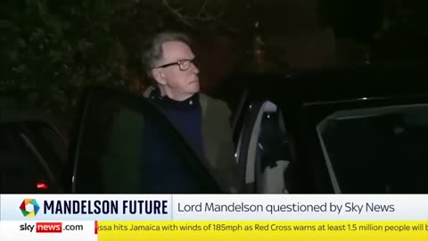 Peter Mandelson Questioned by Sky News about His Connections to Jeffrey Epstein
