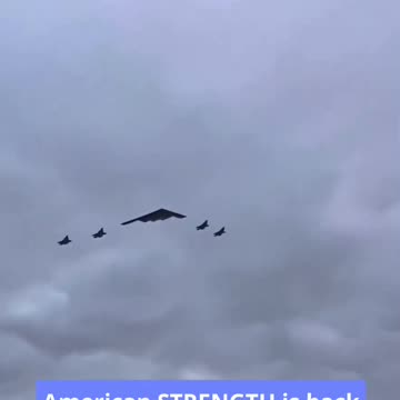 President Trump Had A B-2 Bomber Fly Over President Putin’s Head