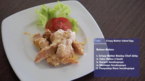 crispy butter salted egg