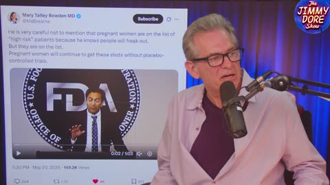 RFK’s FDA PRETENDS To Restrict COVID Vaccines⁉️ Jimmy Dore