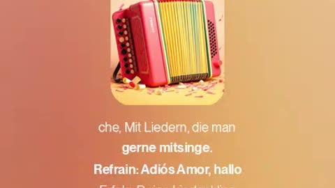 Adios Amor, Hallo Erfolg