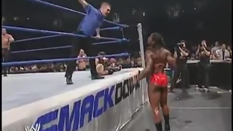Basham Brothers & Shaniqua vs Scotty 2 Hotty & Rikishi SMACKDOWN HD
