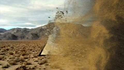 NAS Fallon Waste Land Logo Animation