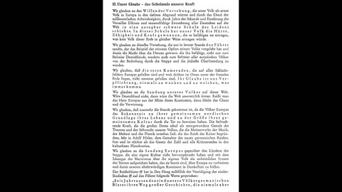 Waffen SS, For the Ideology Education of the Troops