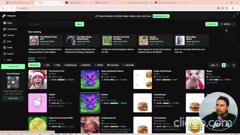 criando moeda gamingcoin na pumph fun completo.mp4