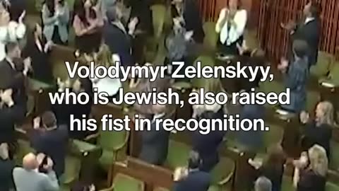 Il parlamento canadese aveva reso omaggio a un ex nazista della SS Waffen Galizia Il 22 settembre 2023,Jaroslav Hun'ka durante la visita di Zelensky in Canada al parlamento canadese DOCUMENTARIO