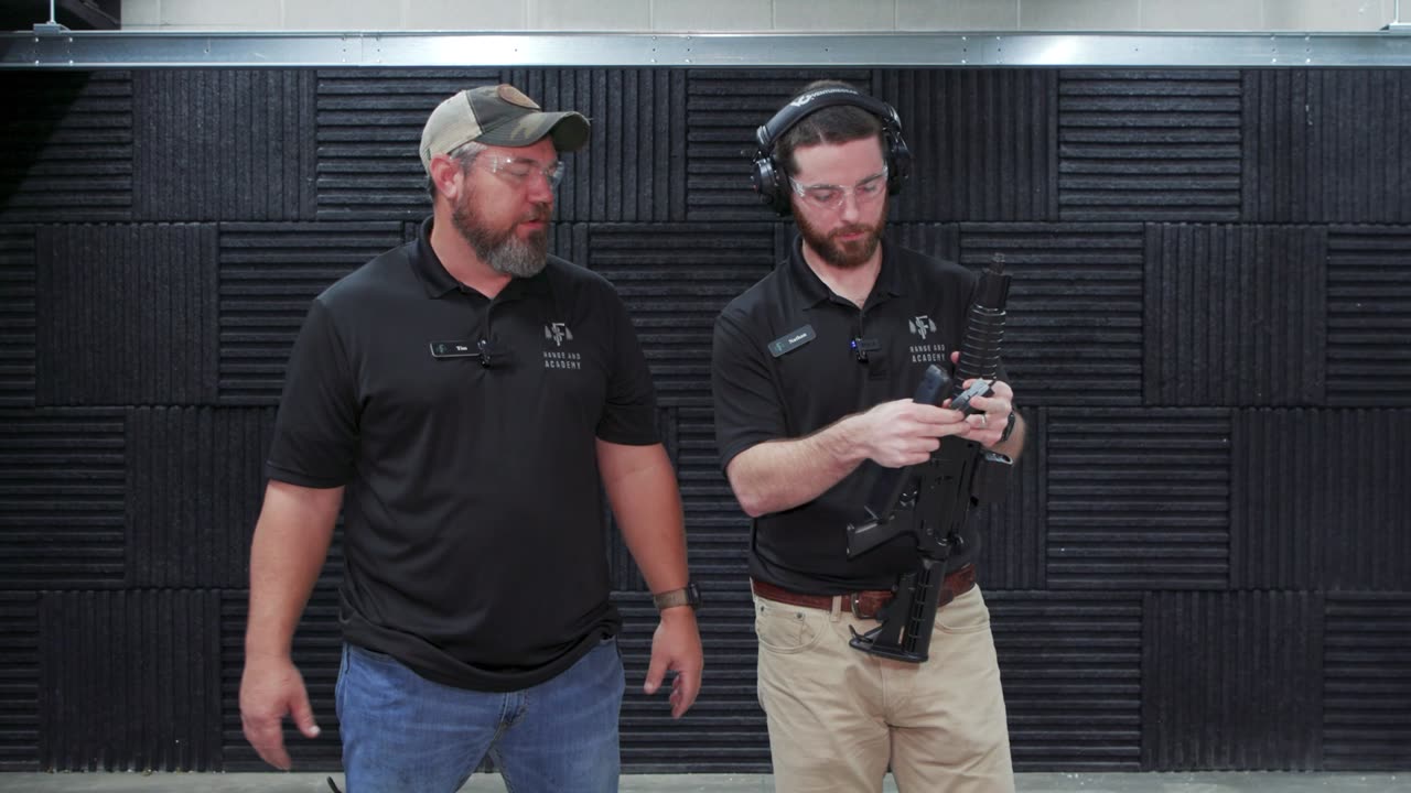 Shooting Full Auto M16 & AR9