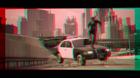 3D Anaglyph Movie - Matrix Awaken