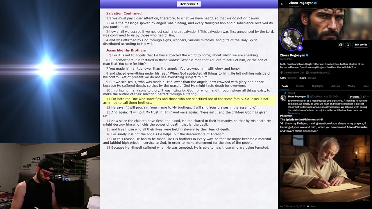 Live: Bible Study-~TUESDAY-~15-~APRIL-~2025.