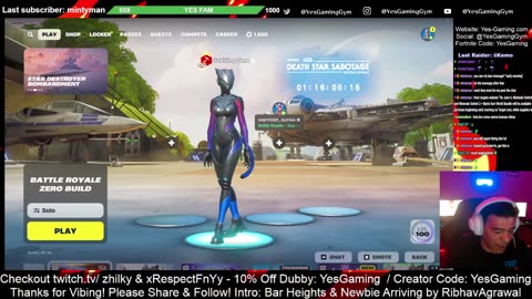Trippy Thursday on Fortnite Daily Show with Host DjS Oh YES! Gaming in Fishers