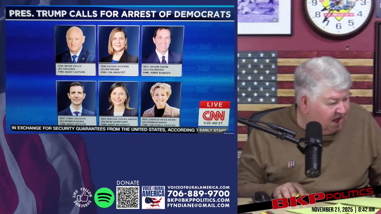 Democrats Drop Sedition Video: Trump Calls for Arrests – Is the Military About to Clean House?