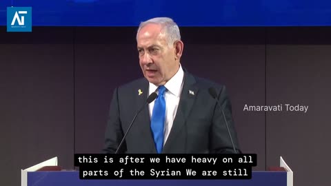 Netanyahu Speech at US Embassy Event: Gaza Conflict & Peace Vision | US-Israel | Amaravati Today