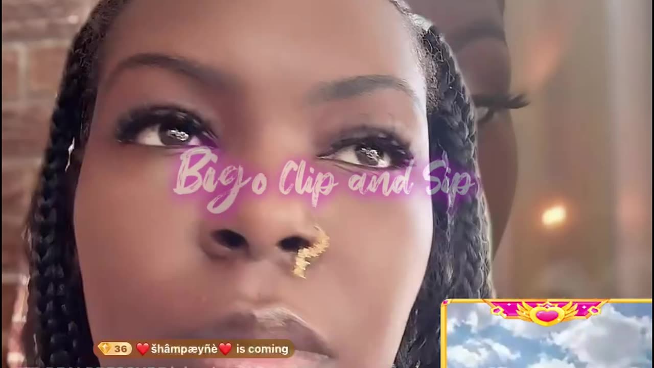 AngelicSoul speaks on BKeyz who pops up in n makes her end the live 7/10/25 #bigoclipandsip