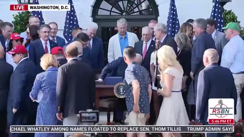 RSBN President Trump Signs the One Big Beautiful Bill Into Law - 7-4-25
