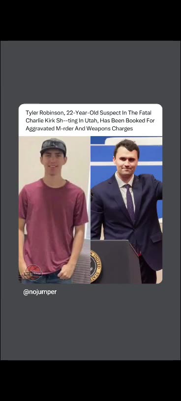 This little prick kill charlie kirk hope he gets death penalty 9/22/25
