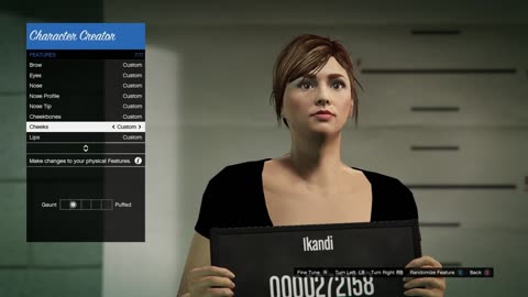 GTA 5 Amelia Female Avatar
