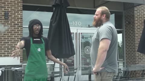 Starbucks Barista Gets Caught At WORK (Danville, Virginia)
