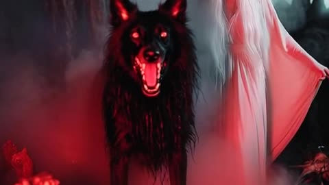 Queen of the Crimson Moon: The Witch and Her Hellwolf, AI Video