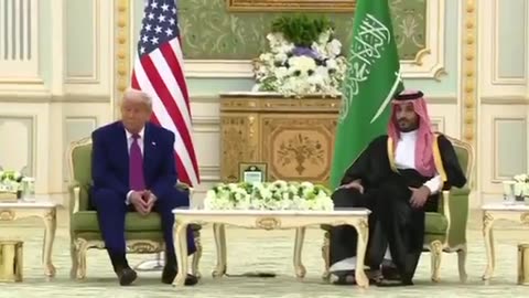 Trump signs "strategic economic partnership" with Saudi Arabia.