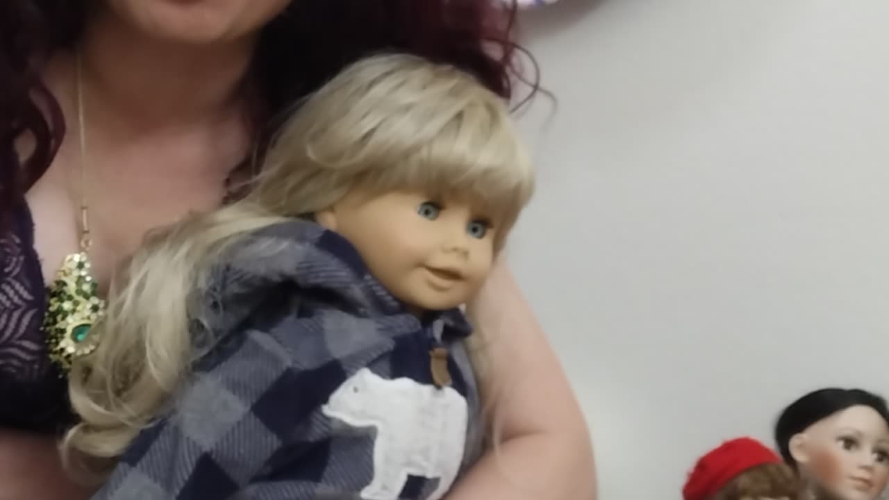 My absolute favorite thing to do with my dolls