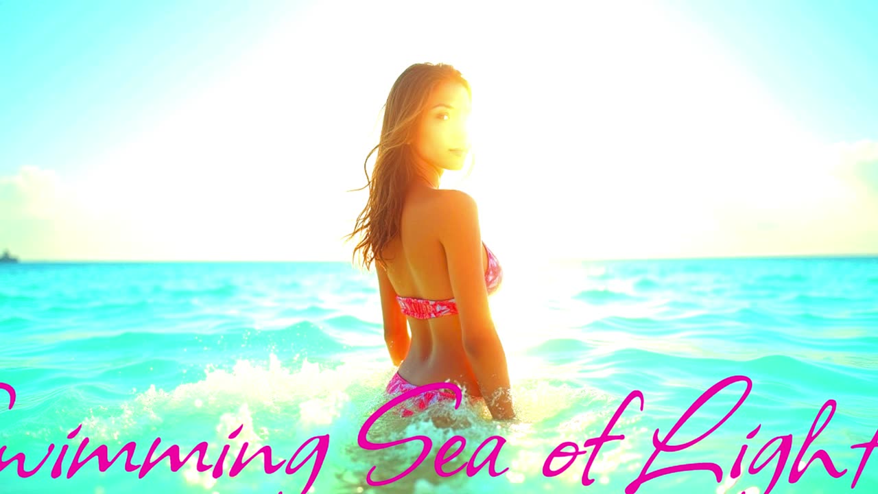 Electronic Music.Song Swimming in the Sea