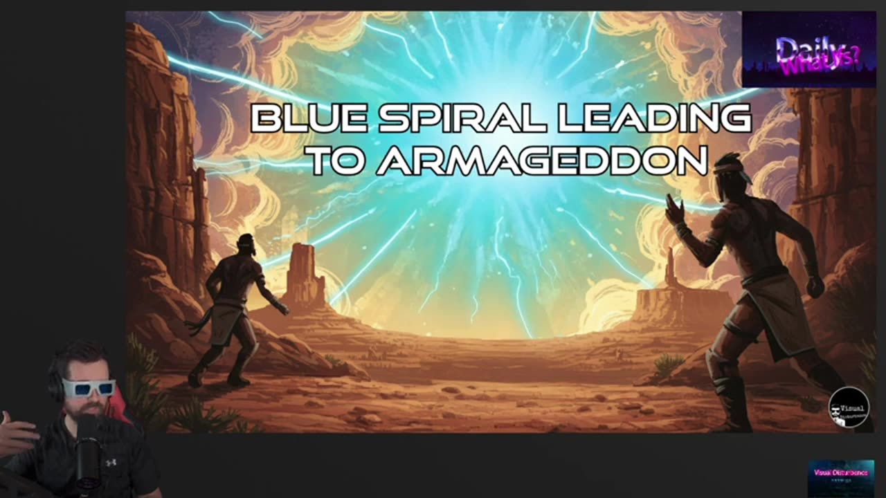 Visual Disturbance - Blue Spiral Leading To Armageddon