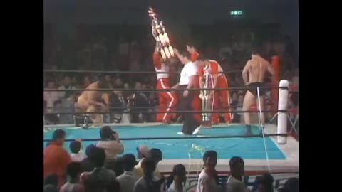 WWF Jr Heavy Championship - May 09 1980 - Tatsumi Fujinami vs Chavo Guerrero (En Jay Pea Double You)