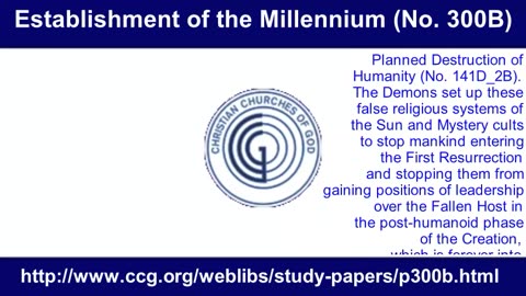 Establishment of the Millennium - N0. 300B