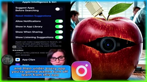 Apple turned on some Big Brother Stuff in their latest updates. How to turn it all off.