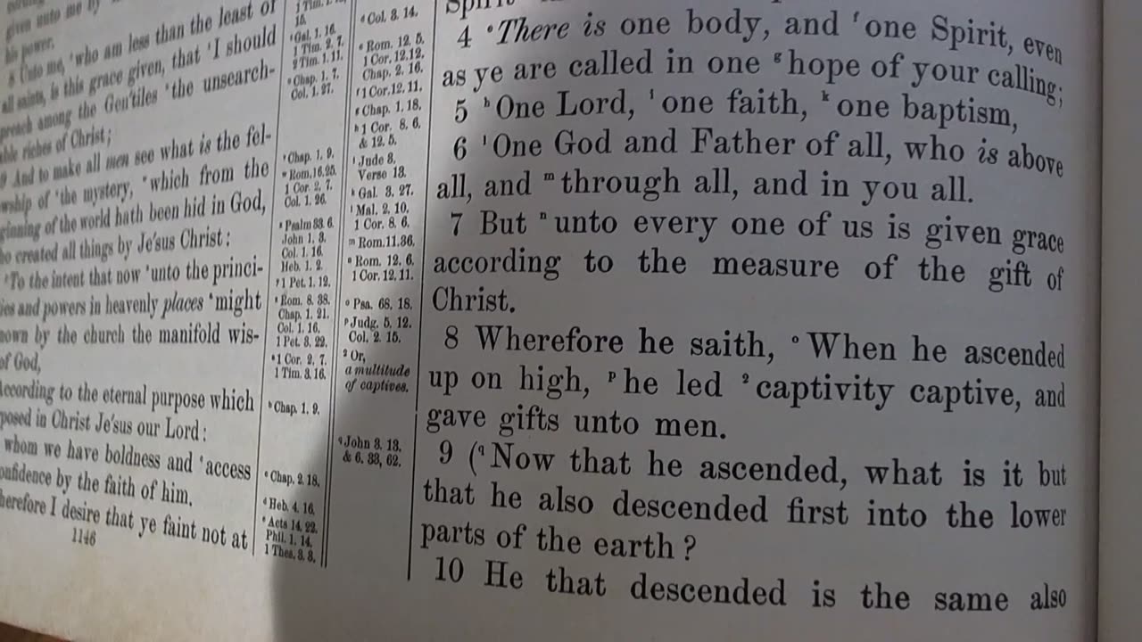 Not as though he were God, but because he is God