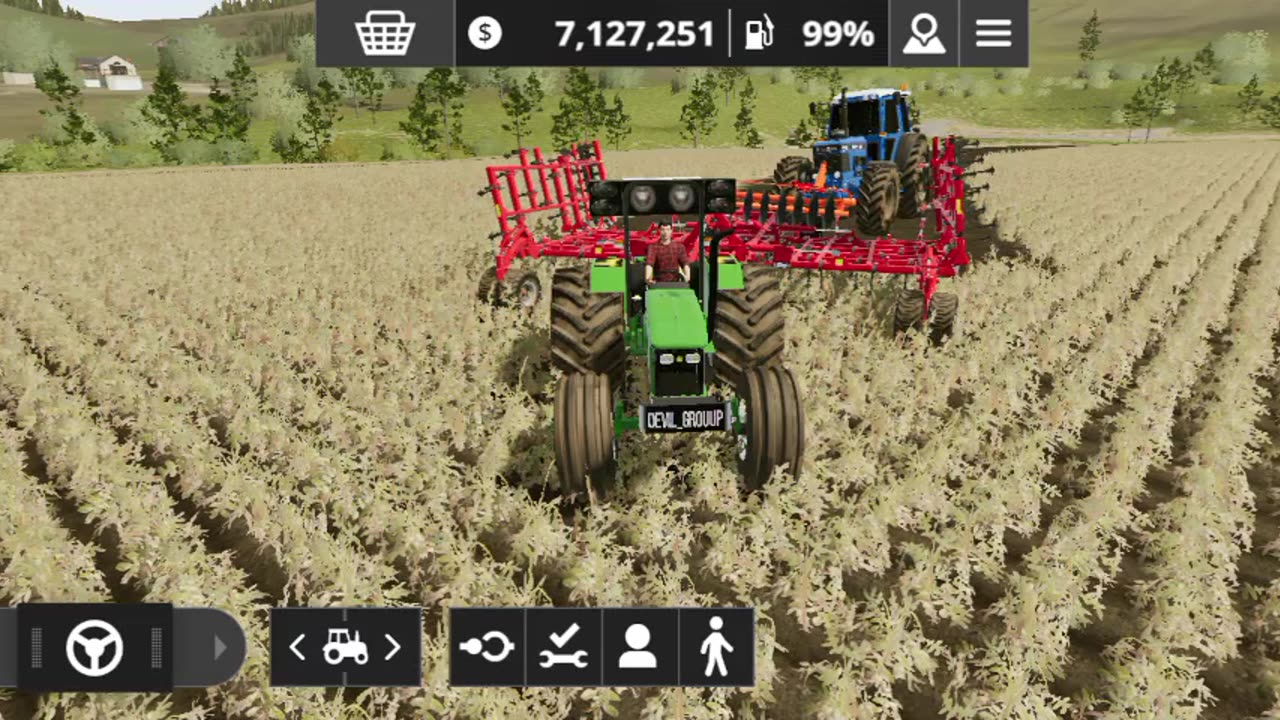 Indian tractor game play video Indian tractor simulator 3d hai